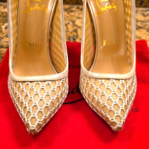 Elegant Cream Spiked Heels - Picture 10 of 16